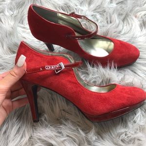 Red cute pumps